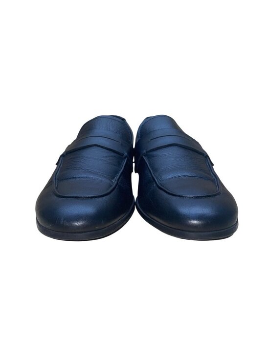 Zara Men’s Black Leather   Slip-On Classic Loafers Dress Shoes Size 41EU/8US main image 5